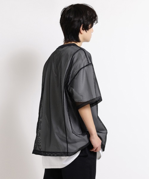 TRAP MESH Tシャツ（Tシャツ/カットソー）｜MILKBOY（ミルク