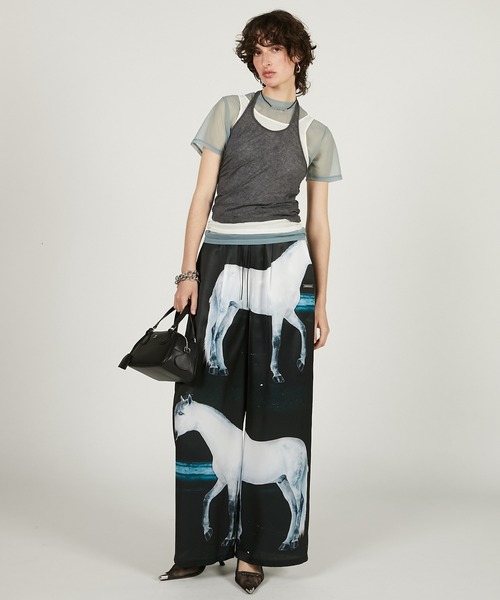 トリプルレイヤードホルタートップ / Triple Layered Halter Top