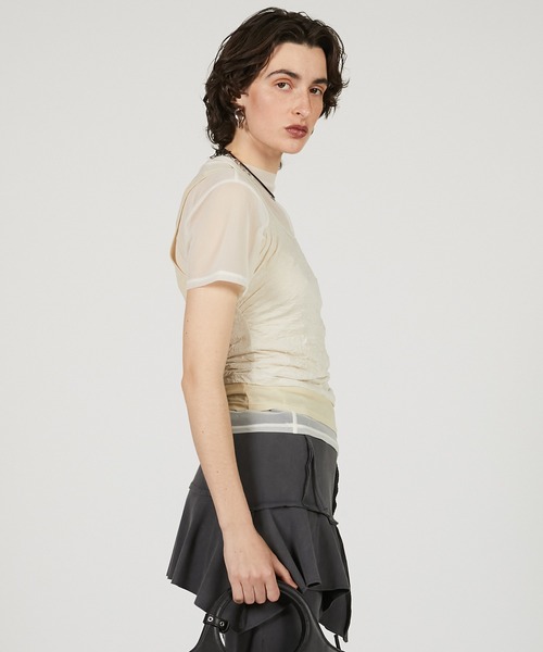 PRANK PROJECT(プランクプロジェクト)の「トリプルレイヤードホルタートップ / Triple Layered Halter Top(その他トップス・レディース・ホワイト/ブラック/グレー・FREE)」の19枚目の写真