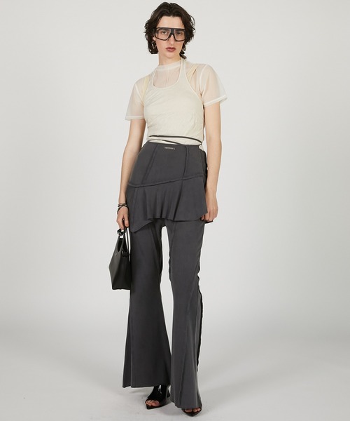 トリプルレイヤードホルタートップ / Triple Layered Halter Top