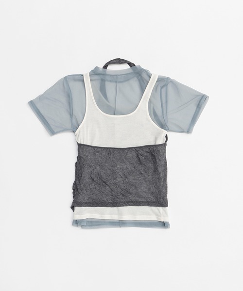 Prank project トップス PRANK PROJECT｜クロップドライントップス / Cropped Line Tops