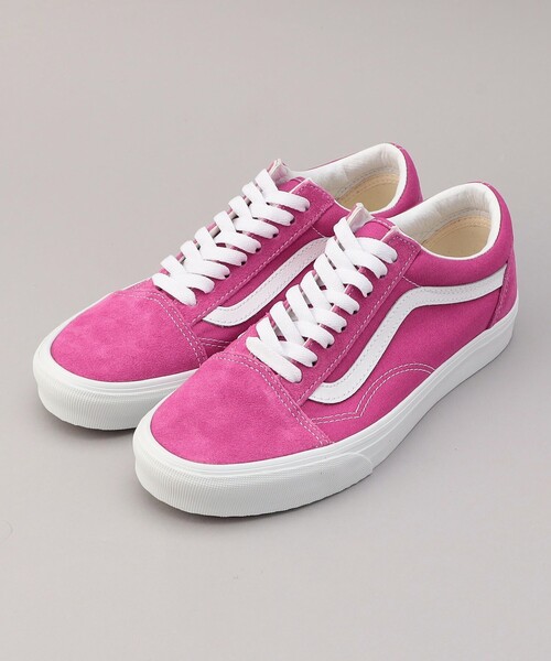 coen(コーエン)の「【WEB限定】VANS(ヴァンズ)OLDSKOOL SUEDE/オールドスクール スエード スニーカー(スニーカー・レディース・ピンク・23cm/23.5cm/24cm/24.5cm/25cm)」の6枚目の写真