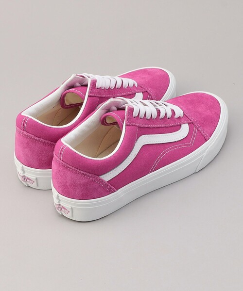 coen(コーエン)の「【WEB限定】VANS(ヴァンズ)OLDSKOOL SUEDE/オールドスクール スエード スニーカー(スニーカー・レディース・ピンク・23cm/23.5cm/24cm/24.5cm/25cm)」の3枚目の写真