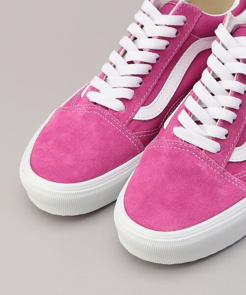 coen(コーエン)の「【WEB限定】VANS(ヴァンズ)OLDSKOOL SUEDE/オールドスクール スエード スニーカー(スニーカー・レディース・ピンク・23cm/23.5cm/24cm/24.5cm/25cm)」の2枚目の写真