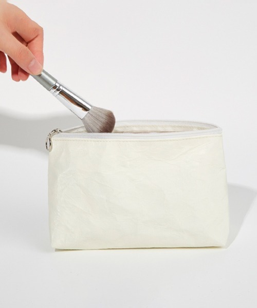 pochiページ Pochi Pouch/ペーパーファブリック シンプル ポーチ（ポーチ