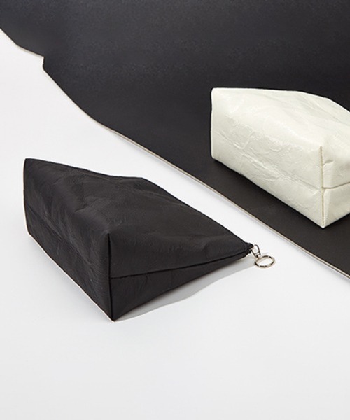 pochiページ Pochi Pouch/ペーパーファブリック シンプル ポーチ（ポーチ