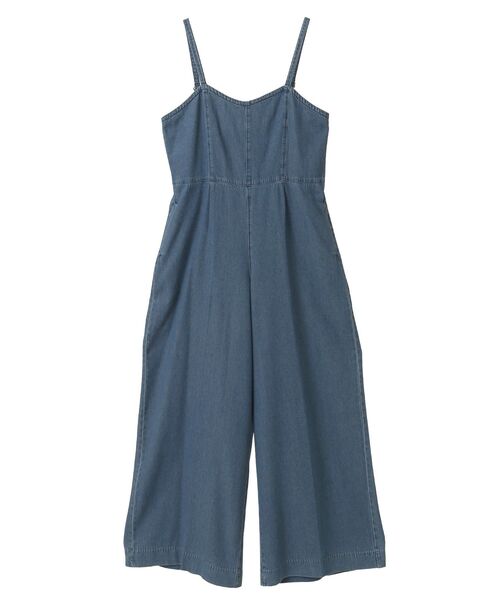 AMERICAN HOLIC（アメリカンホリック）の「デニムサロペット（サロペット/オーバーオール・レディース・インディゴブルー/ライトインディゴブルー・M/L）」の16枚目の写真