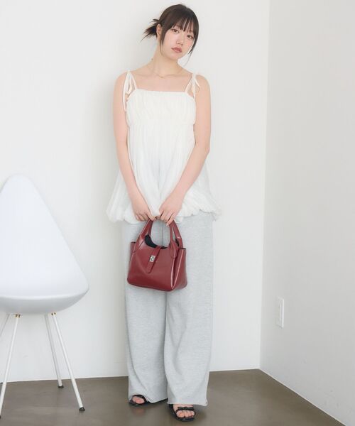 RETRO GIRL（レトロガール）の「肩リボンバルーンミニOP（ワンピース・レディース・ブラック/オフホワイト/ホワイト系その他・FREE）」の6枚目の写真