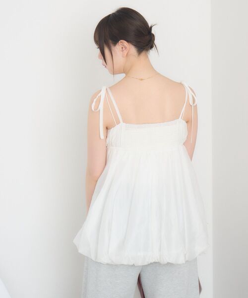 RETRO GIRL（レトロガール）の「肩リボンバルーンミニOP（ワンピース・レディース・ブラック/オフホワイト/ホワイト系その他・FREE）」の13枚目の写真