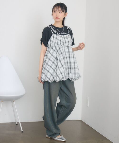 RETRO GIRL（レトロガール）の「肩リボンバルーンミニOP（ワンピース・レディース・ブラック/オフホワイト/ホワイト系その他・FREE）」の17枚目の写真