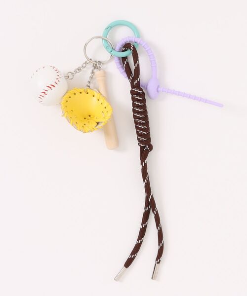 Lattice×CIAOPANIC】KUMIGIベースボールチャーム（キーホルダー