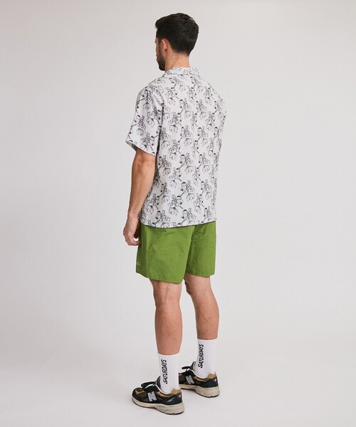 Saturdays NYC（サタデーズ ニューヨークシティ ）の「Canty Floral Print SS Shirt（シャツ/ブラウス・メンズ・ブラック/ホワイト・L/M/S/XL）」の18枚目の写真