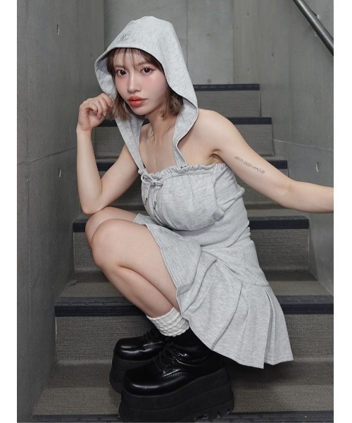 Darich プリーツヘムスウェットミニスカート プリーツヘムスウェットミニスカート – Darich (ダーリッチ)