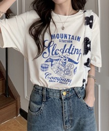 SPIGA | ロゴ半袖プリントTシャツ(Tシャツ/カットソー)