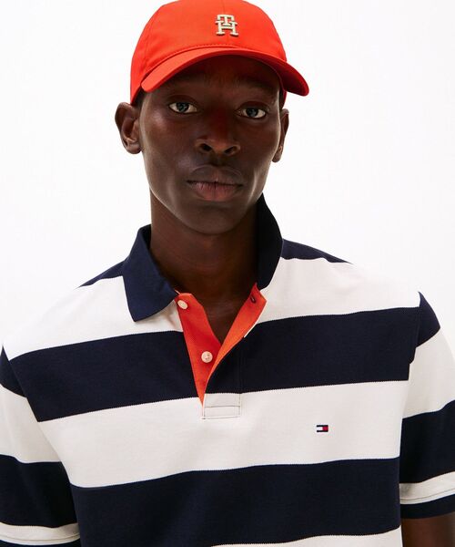 TOMMY HILFIGER（トミーヒルフィガー）の「6パネルキャップ（キャップ・メンズ・ホワイト/ライトブルー/ピンク/レッド/ベージュ/イエロー/オレンジ・FREE）」の7枚目の写真