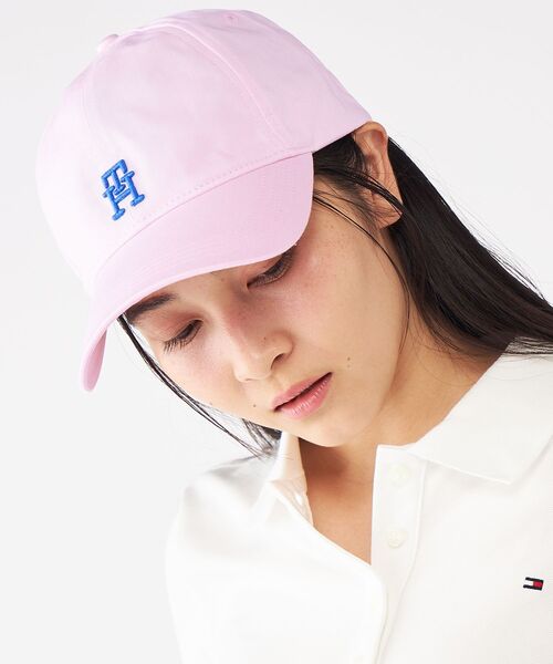 TOMMY HILFIGER（トミーヒルフィガー）の「6パネルキャップ（キャップ・メンズ・ホワイト/ライトブルー/ピンク/レッド/ベージュ/イエロー/オレンジ・FREE）」の5枚目の写真