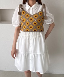 kutir | クロシェリボンビスチェ(その他トップス)