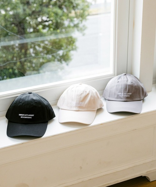 GLOBAL WORK（グローバルワーク）の「UVカットロゴ刺繍キャップ/323397（キャップ・メンズ・ブラック/ネイビー/ベージュ/グリーン/グレー/オフホワイト・FREE）」の16枚目の写真