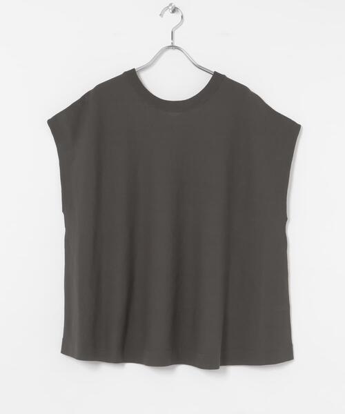 URBAN RESEARCH（アーバンリサーチ）の「『UVカット』2WAYフレンチスリーブニット（ニット/セーター・レディース・オフホワイト/チャコールグレー/ベージュ/ネイビー・FREE）」の6枚目の写真