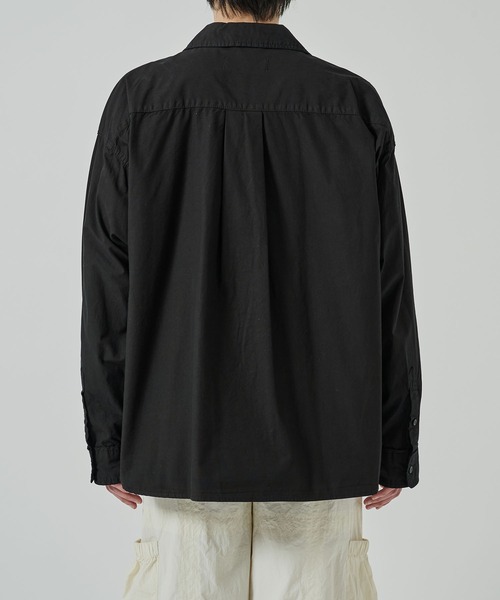 In・stru(men-tal).(インストルメンタル)の「【MIHARAYASUHIRO/ミハラヤスヒロ】OVER DYE LS SHIRTS(シャツ/ブラウス・メンズ・ブラック/ホワイト/ライトグレー・44/46/48)」の7枚目の写真