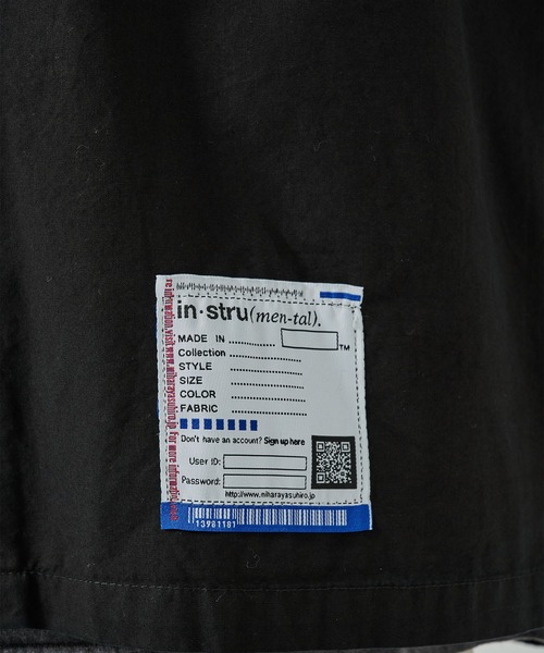 In・stru(men-tal).(インストルメンタル)の「【MIHARAYASUHIRO/ミハラヤスヒロ】OVER DYE LS SHIRTS(シャツ/ブラウス・メンズ・ブラック/ホワイト/ライトグレー・44/46/48)」の13枚目の写真