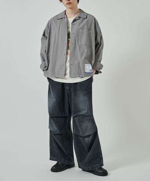 In・stru(men-tal).(インストルメンタル)の「【MIHARAYASUHIRO/ミハラヤスヒロ】OVER DYE LS SHIRTS(シャツ/ブラウス・メンズ・ブラック/ホワイト/ライトグレー・44/46/48)」の16枚目の写真