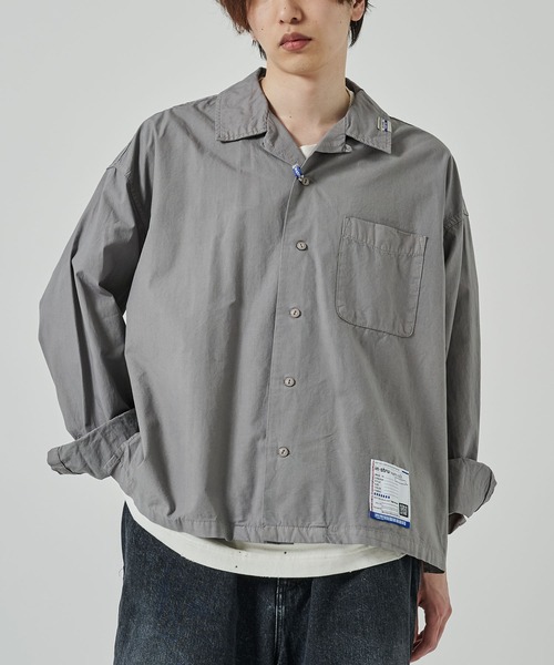 In・stru(men-tal).(インストルメンタル)の「【MIHARAYASUHIRO/ミハラヤスヒロ】OVER DYE LS SHIRTS(シャツ/ブラウス・メンズ・ブラック/ホワイト/ライトグレー・44/46/48)」の18枚目の写真