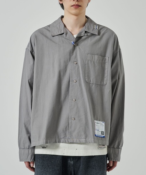 In・stru(men-tal).(インストルメンタル)の「【MIHARAYASUHIRO/ミハラヤスヒロ】OVER DYE LS SHIRTS(シャツ/ブラウス・メンズ・ブラック/ホワイト/ライトグレー・44/46/48)」の19枚目の写真
