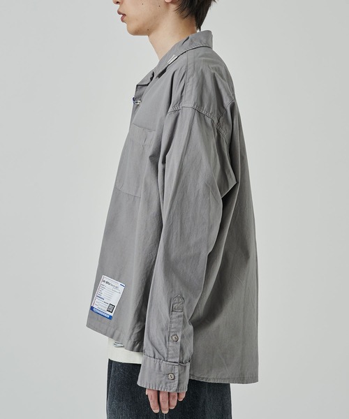 In・stru(men-tal).(インストルメンタル)の「【MIHARAYASUHIRO/ミハラヤスヒロ】OVER DYE LS SHIRTS(シャツ/ブラウス・メンズ・ブラック/ホワイト/ライトグレー・44/46/48)」の20枚目の写真