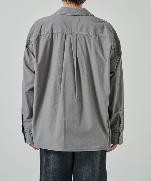 In・stru(men-tal).(インストルメンタル)の「【MIHARAYASUHIRO/ミハラヤスヒロ】OVER DYE LS SHIRTS(シャツ/ブラウス・メンズ・ブラック/ホワイト/ライトグレー・44/46/48)」の21枚目の写真