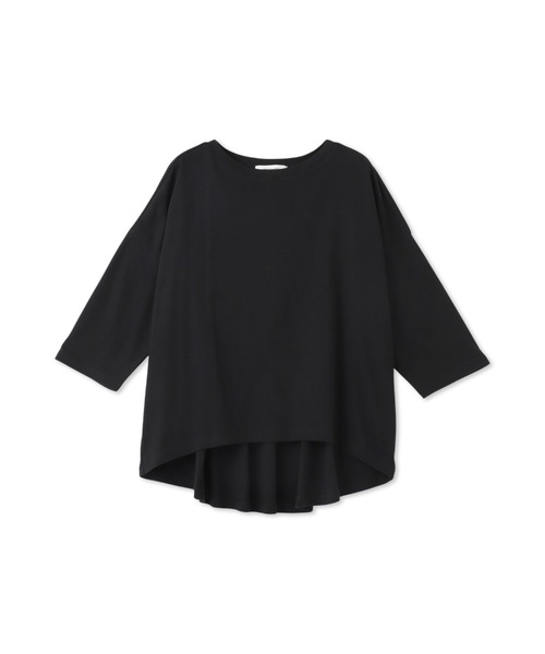 MAYSON GREY（メイソングレイ）の「オーガニックコットンバッグギャザーテーププルオーバー≪洗濯機で洗える≫（Tシャツ/カットソー・レディース・オフホワイト/ブラック/ベージュ・M）」の4枚目の写真