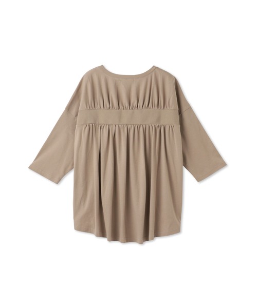 MAYSON GREY（メイソングレイ）の「オーガニックコットンバッグギャザーテーププルオーバー≪洗濯機で洗える≫（Tシャツ/カットソー・レディース・オフホワイト/ブラック/ベージュ・M）」の20枚目の写真