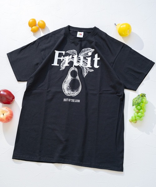 80s FRUIT OF THE LOOM ロゴ Tシャツ 珍品 染み込み セール】【FRUIT OF THE LOOM】PRINT Tshirt 3/Tシャツ/フルーツ