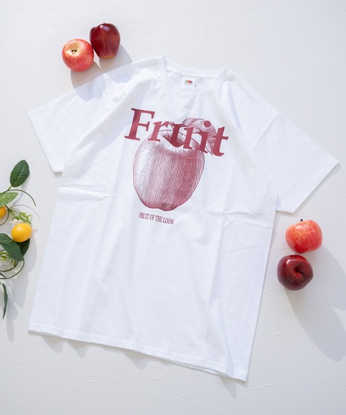 FRUIT OF THE LOOM(フルーツオブザルーム)の「【FRUIT OF THE LOOM】PRINT Tshirt 3/Tシャツ/フルーツロゴ(Tシャツ/カットソー・メンズ・その他2/その他4/その他1/パープル/イエロー/レッド/グリーン/その他3・M/S/XL/L)」の4枚目の写真