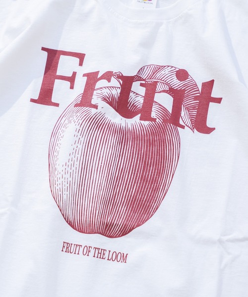 関税・送料込 【SINNERS ATTIRE】ロゴ Tシャツ Fruit Label セール】【FRUIT OF THE LOOM】PRINT Tshirt 3/Tシャツ/フルーツ