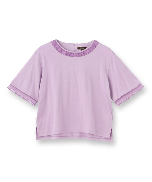 Reflect / リフレクト 【夏SALE／接触冷感／洗える】キレイめジャージプルオーバー セール】【夏SALE／接触冷感／洗える】キレイめジャージプル