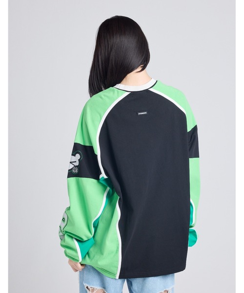 Little sunny bite(リトルサニーバイト)の「numbering long tee(Tシャツ/カットソー・レディース・ピンク/ホワイト/ブラック・SMALL/MEDIUM)」の19枚目の写真