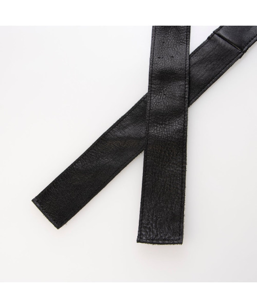 perche(ペルケ)の「ペルケ perche / FOOD TEXTILE×牛革ソフトリボンハンドルトート(トートバッグ・レディース・アイボリー/ブラック/イエロー・FREE)」の13枚目の写真