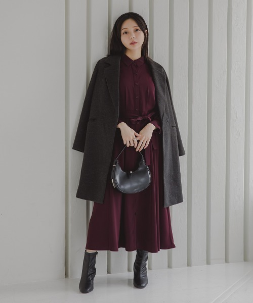 Petitjo（プッチージョ）の「小さいサイズ　防水・防滑スクエアトゥショートブーツ　低身長さん・小柄女性（ブーツ・レディース・アイボリー/ブラック・SS/S/M）」の13枚目の写真