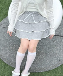 スエットティアードスカート