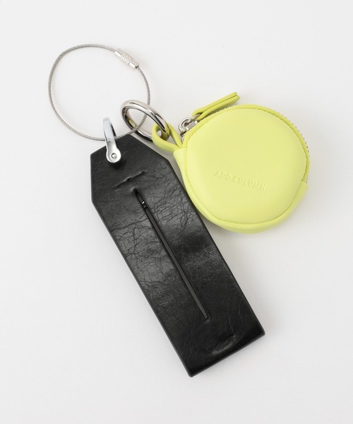 ADD CULUMN（アドカラム）の「【ADD CULUMN】MACARON CHARM（キーケース/キーアクセサリー・レディース・イエロー/サックスブルー・フリー）」の7枚目の写真