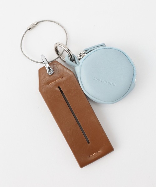 ADD CULUMN（アドカラム）の「【ADD CULUMN】MACARON CHARM（キーケース/キーアクセサリー・レディース・イエロー/サックスブルー・フリー）」の8枚目の写真