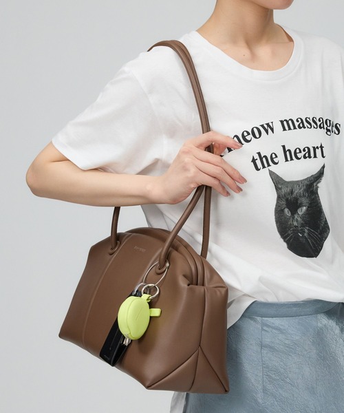 ADD CULUMN（アドカラム）の「【ADD CULUMN】MACARON CHARM（キーケース/キーアクセサリー・レディース・イエロー/サックスブルー・フリー）」の4枚目の写真