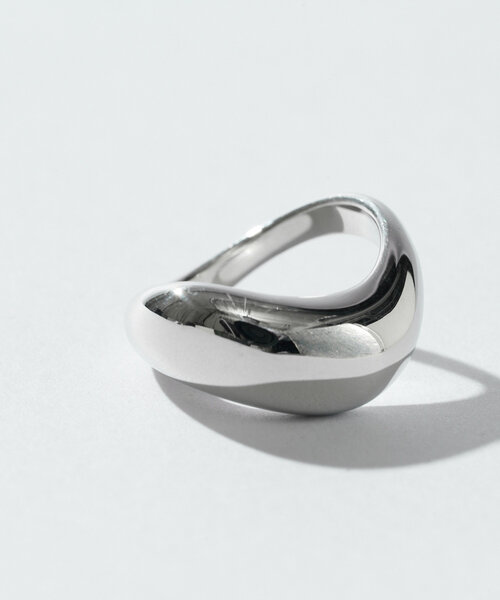 RIVE DROITE（リヴドロワ）の「【R.good(アールドットグッド)】ニュアンスリング（リング・レディース・ゴールド/シルバー・FREE）」の7枚目の写真