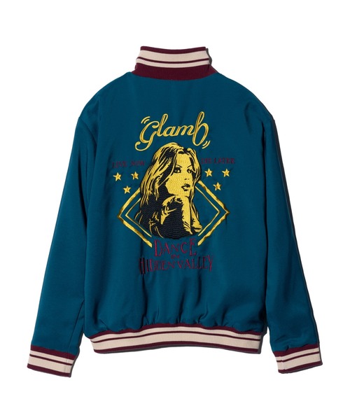 glamb(グラム)の「Needlework Short Jacket / ニードルワークショートジャケット(ブルゾン・メンズ・ブラック/ブルー/パープル・S/M/L)」の7枚目の写真