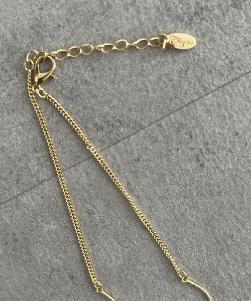 Chez toi（シェトワ）の「ねじりパールネックレス（ネックレス・レディース・ゴールド/シルバー・FREE）」の12枚目の写真