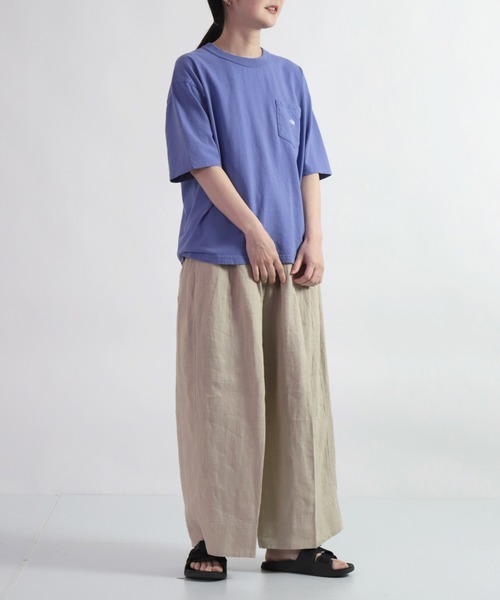 THE NORTH FACE PURPLE LABEL（ザ ノースフェイス パープルレーベル）の「[ THE NORTH FACE PURPLE LABEL ] 7oz Pocket Tee（Tシャツ/カットソー・レディース・パープル・WS）」の4枚目の写真