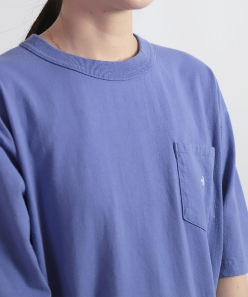 THE NORTH FACE PURPLE LABEL（ザ ノースフェイス パープルレーベル）の「[ THE NORTH FACE PURPLE LABEL ] 7oz Pocket Tee（Tシャツ/カットソー・レディース・パープル・WS）」の9枚目の写真