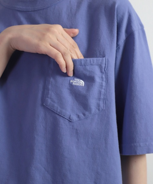 THE NORTH FACE PURPLE LABEL（ザ ノースフェイス パープルレーベル）の「[ THE NORTH FACE PURPLE LABEL ] 7oz Pocket Tee（Tシャツ/カットソー・レディース・パープル・WS）」の10枚目の写真