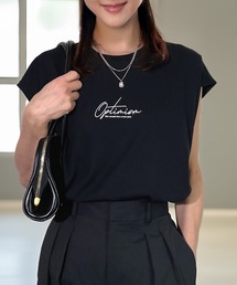 Candlestick（キャンドルスティック）の「ゆったり フレンチスリーブ T ノースリーブ 接触冷感 UVカット 韓国 ストリート（タンクトップ）」